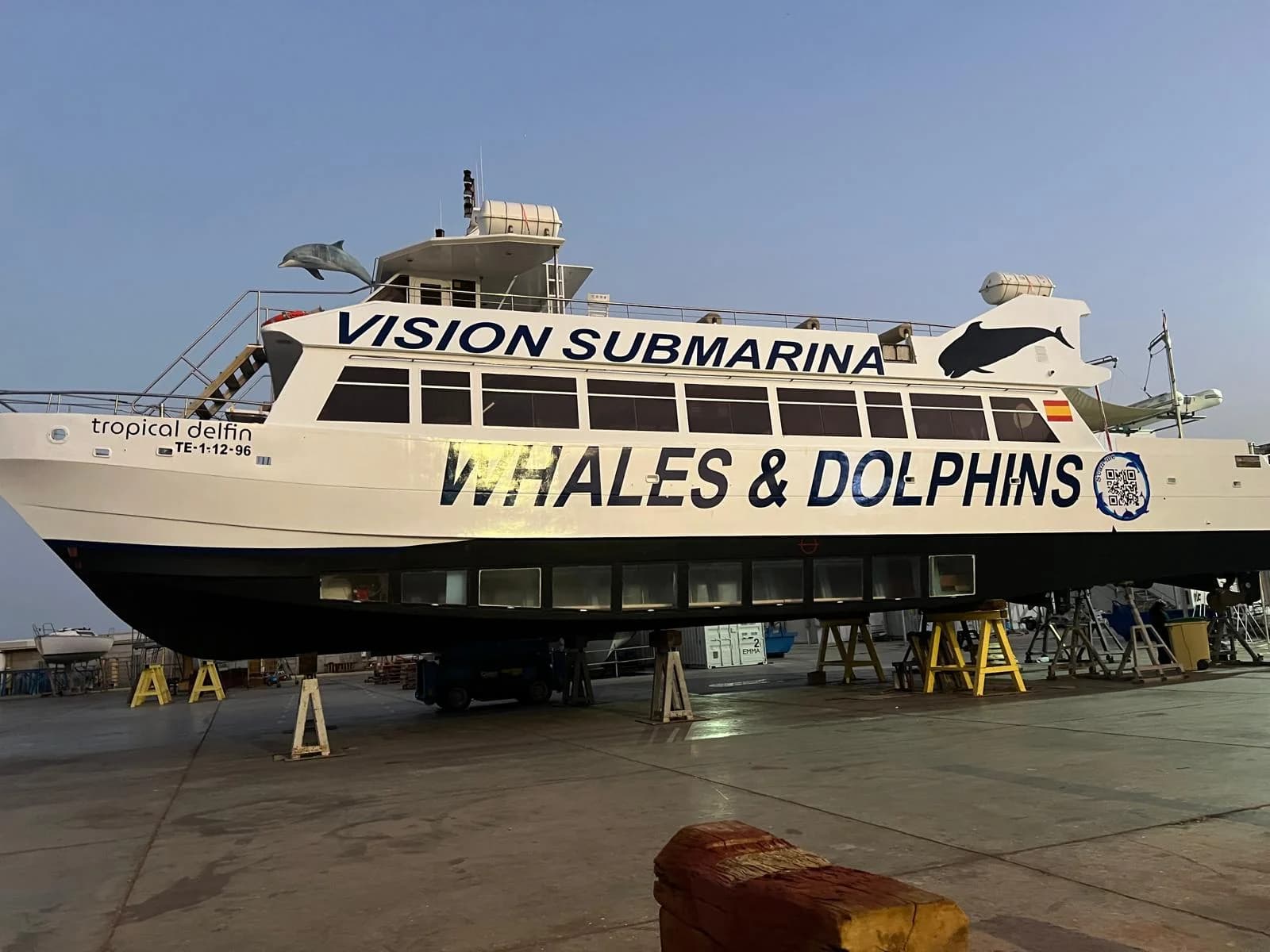 Resultado diurno de la rotulación de Vision Submarina